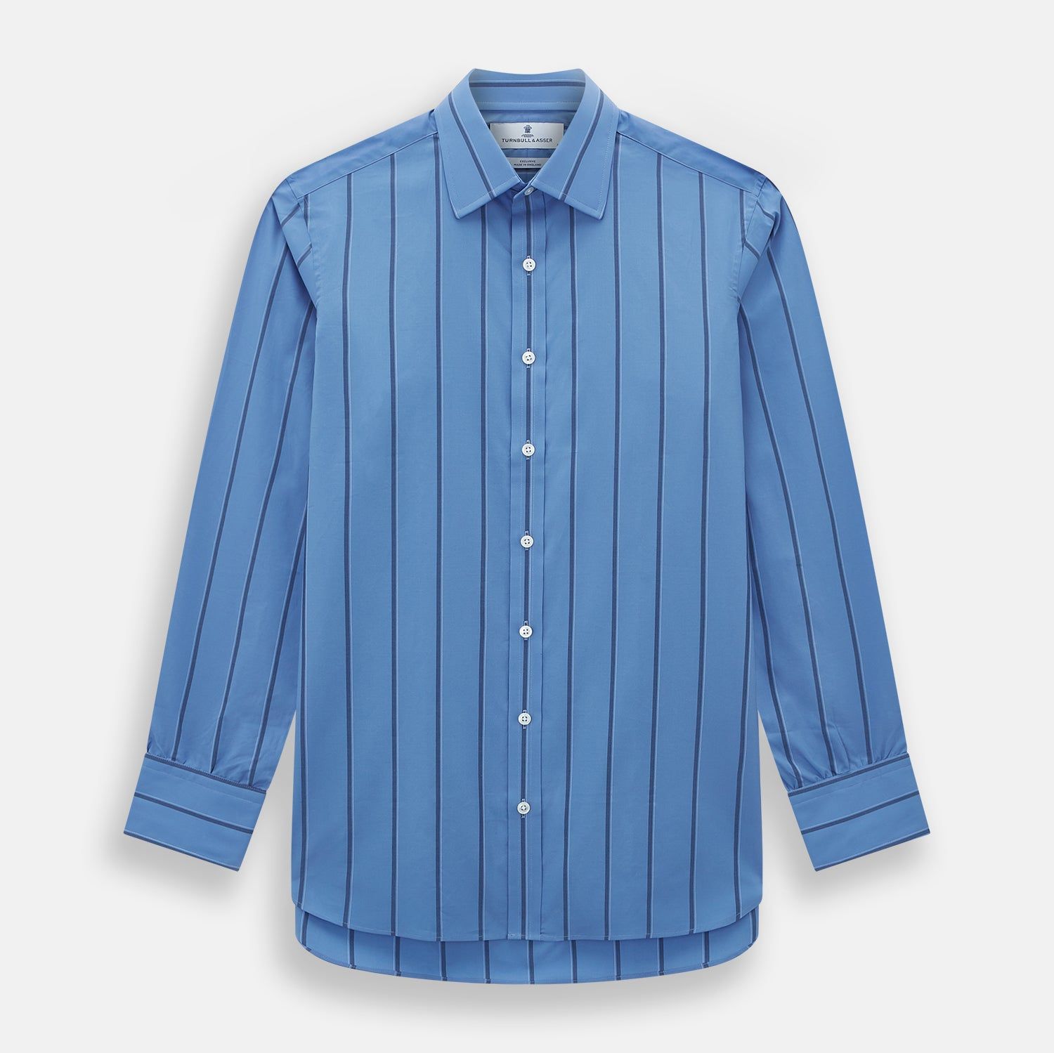 Colony Blue Track Stripe Mayfair Shirt