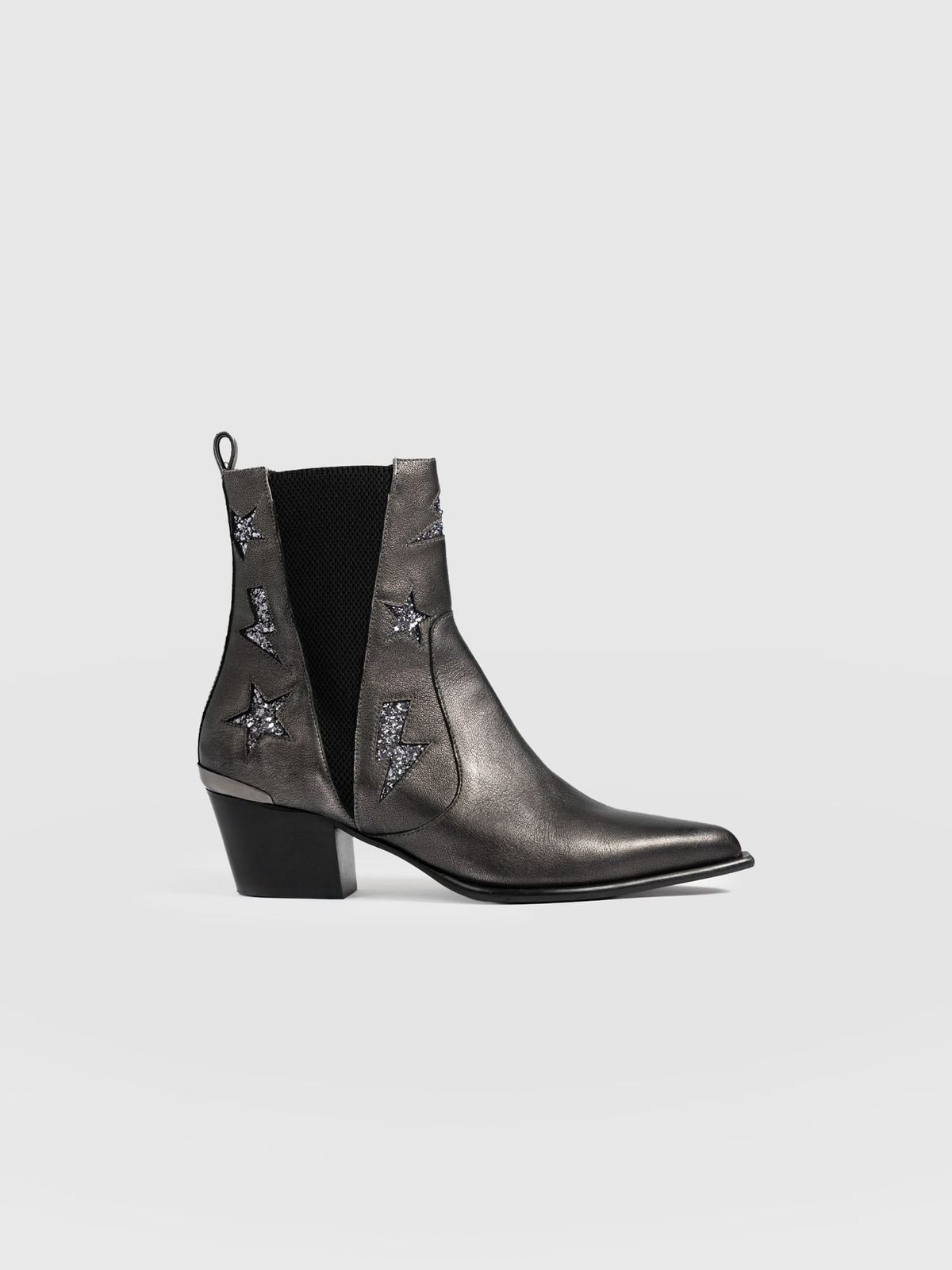 Billie Rock Boot - Gunmetal