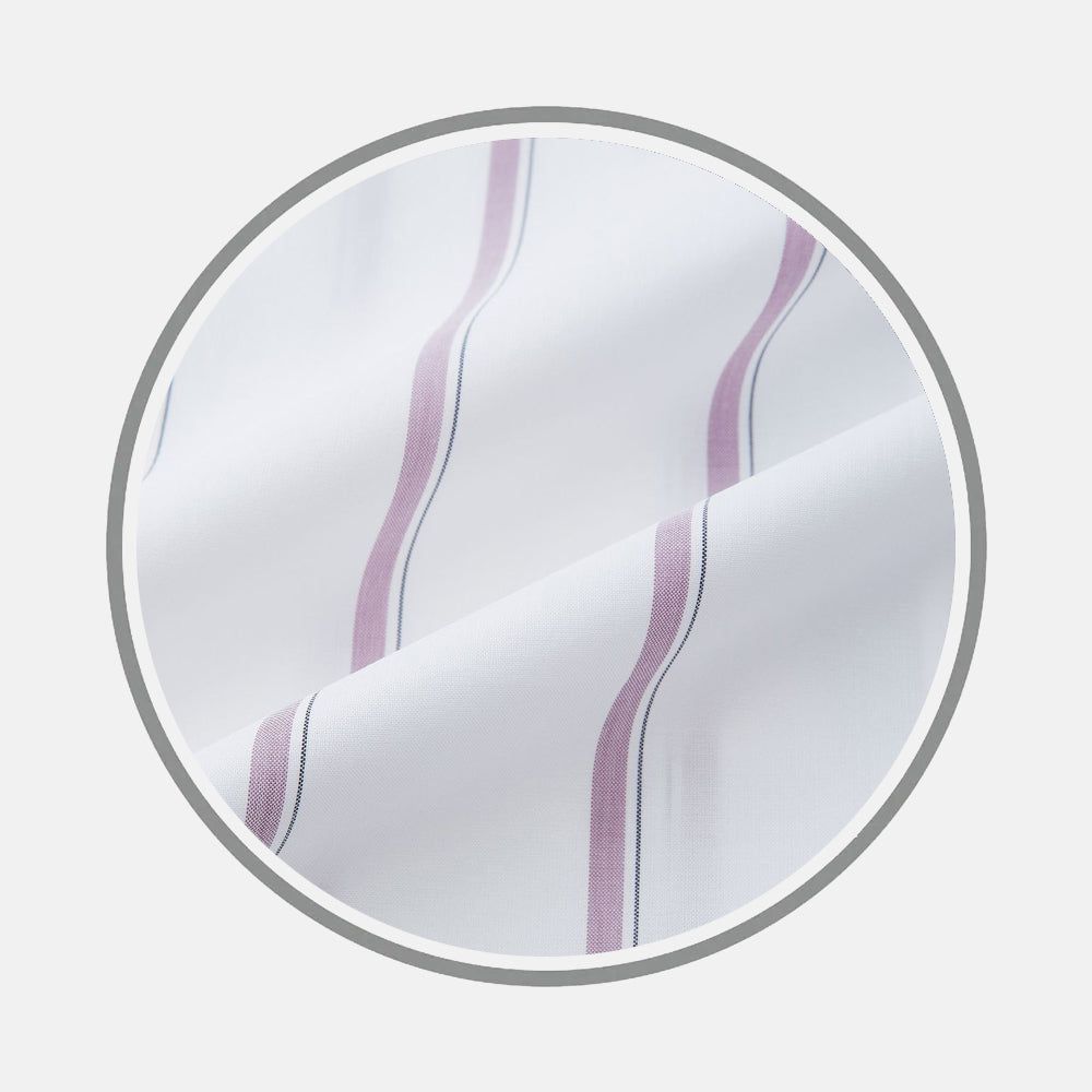 Antique Pink Track Stripe Fabric