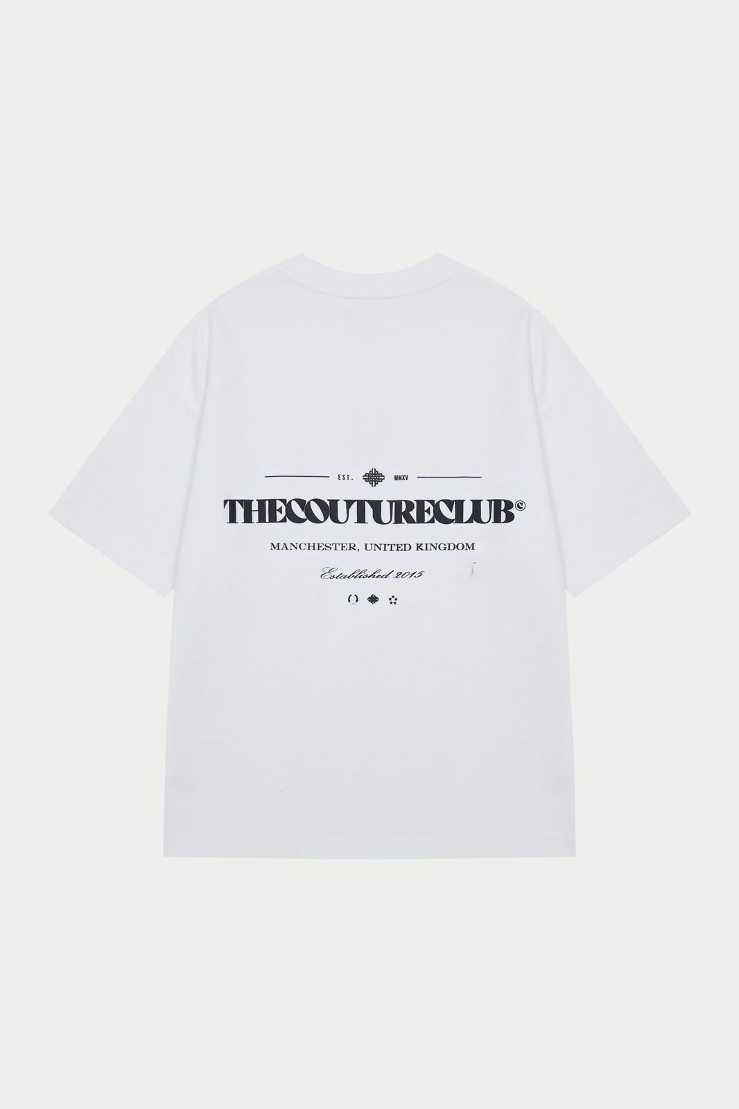 COPYRIGHT MULTI  GRAPHIC T-SHIRT - WHITE