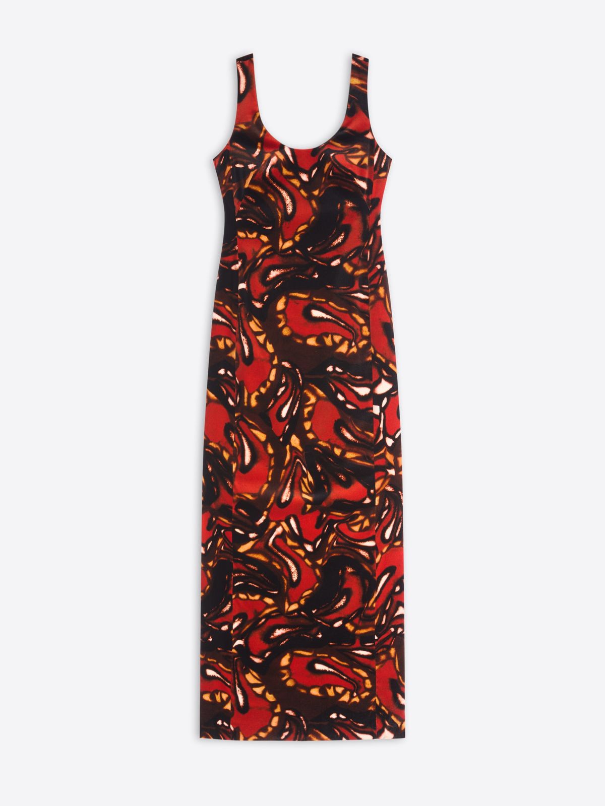 Long velvet dress