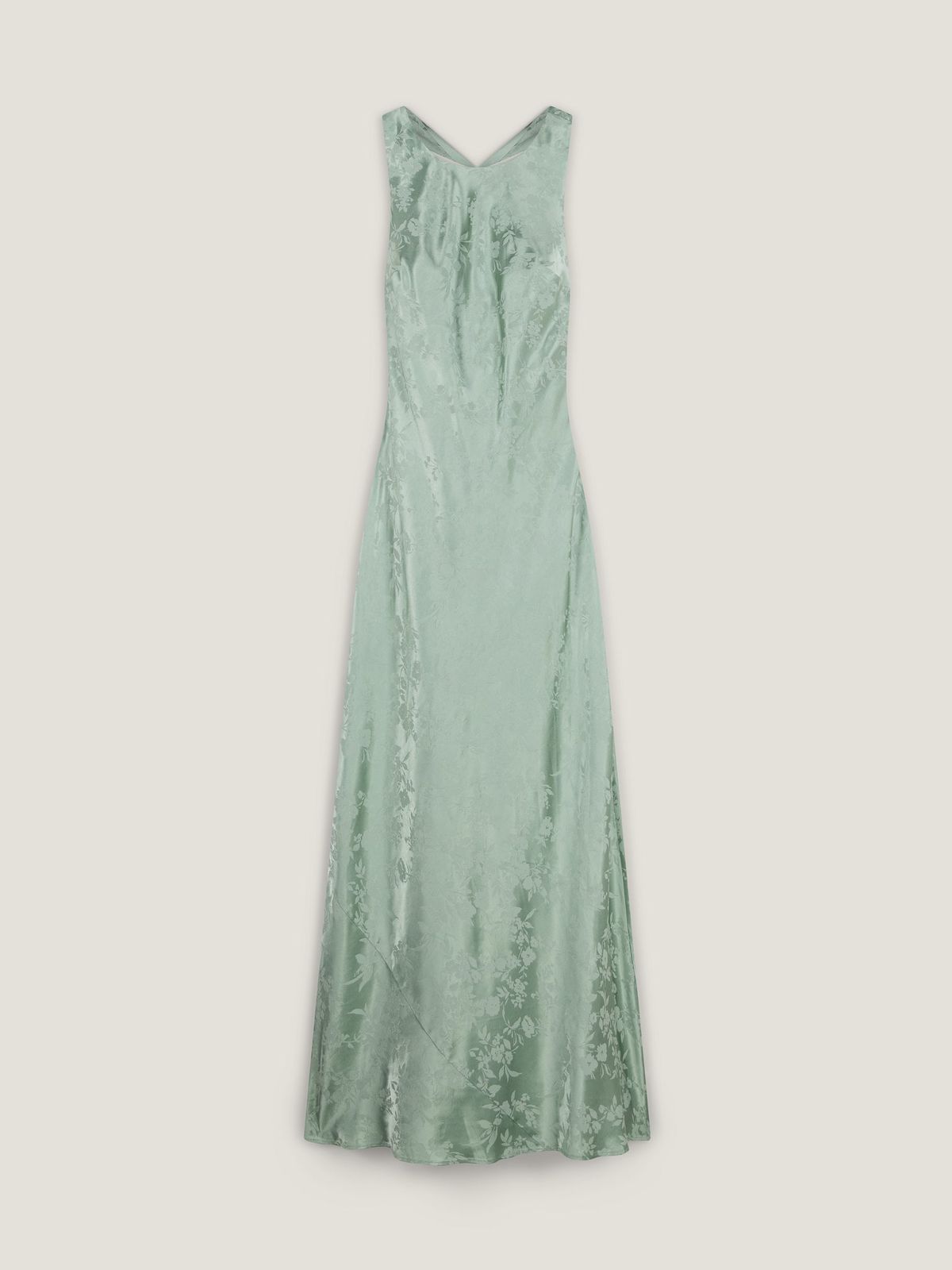 Jai Jacquard Dress In Sage