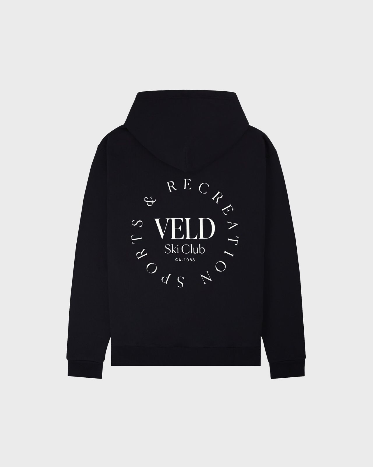 Jordaan Veld Sports &amp; Rec Hoodie | 100% Organic Cotton | Black, Heather Grey or Dark Forest