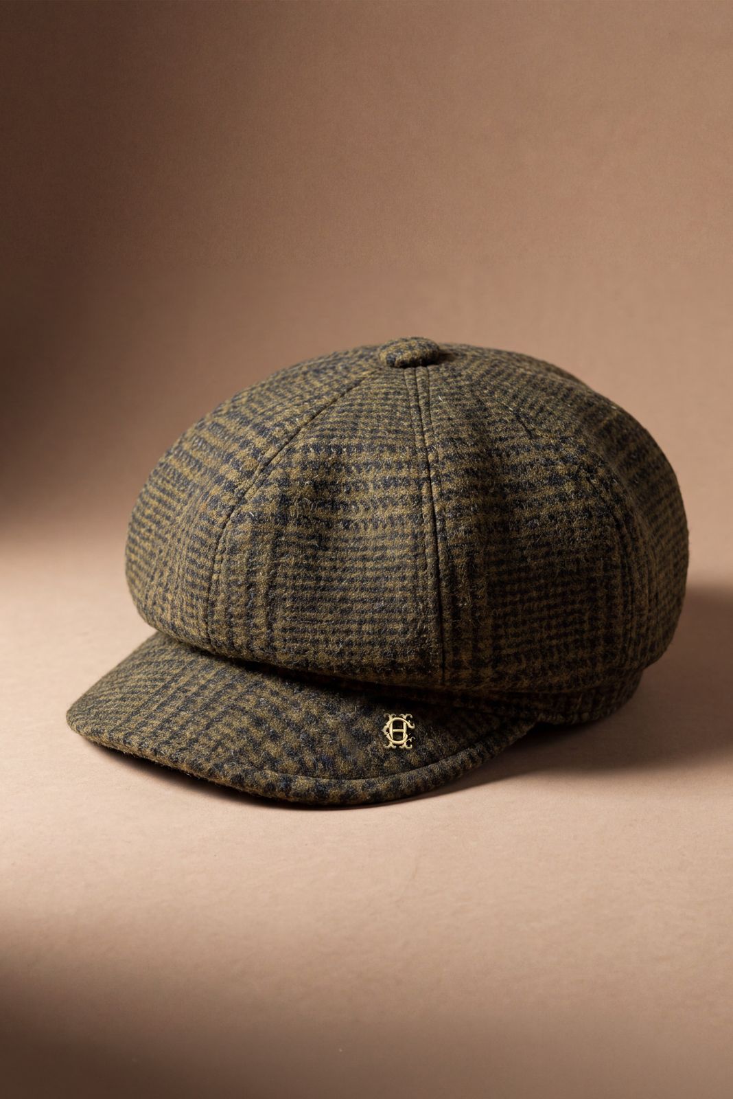 Gatsby Tweed Cap (Forest Prince Of Wales)