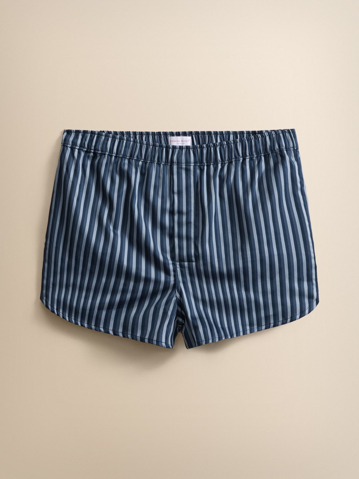 Wellington Cotton Modern Fit Boxers Blue Stripe