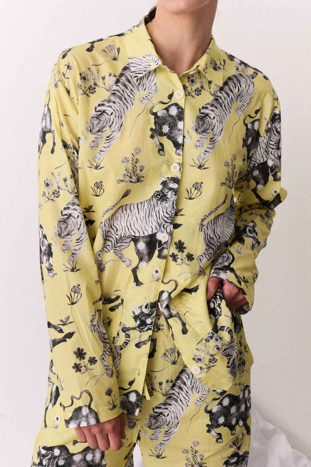 Oversized Pocket Set Thunderheart Lime/Black