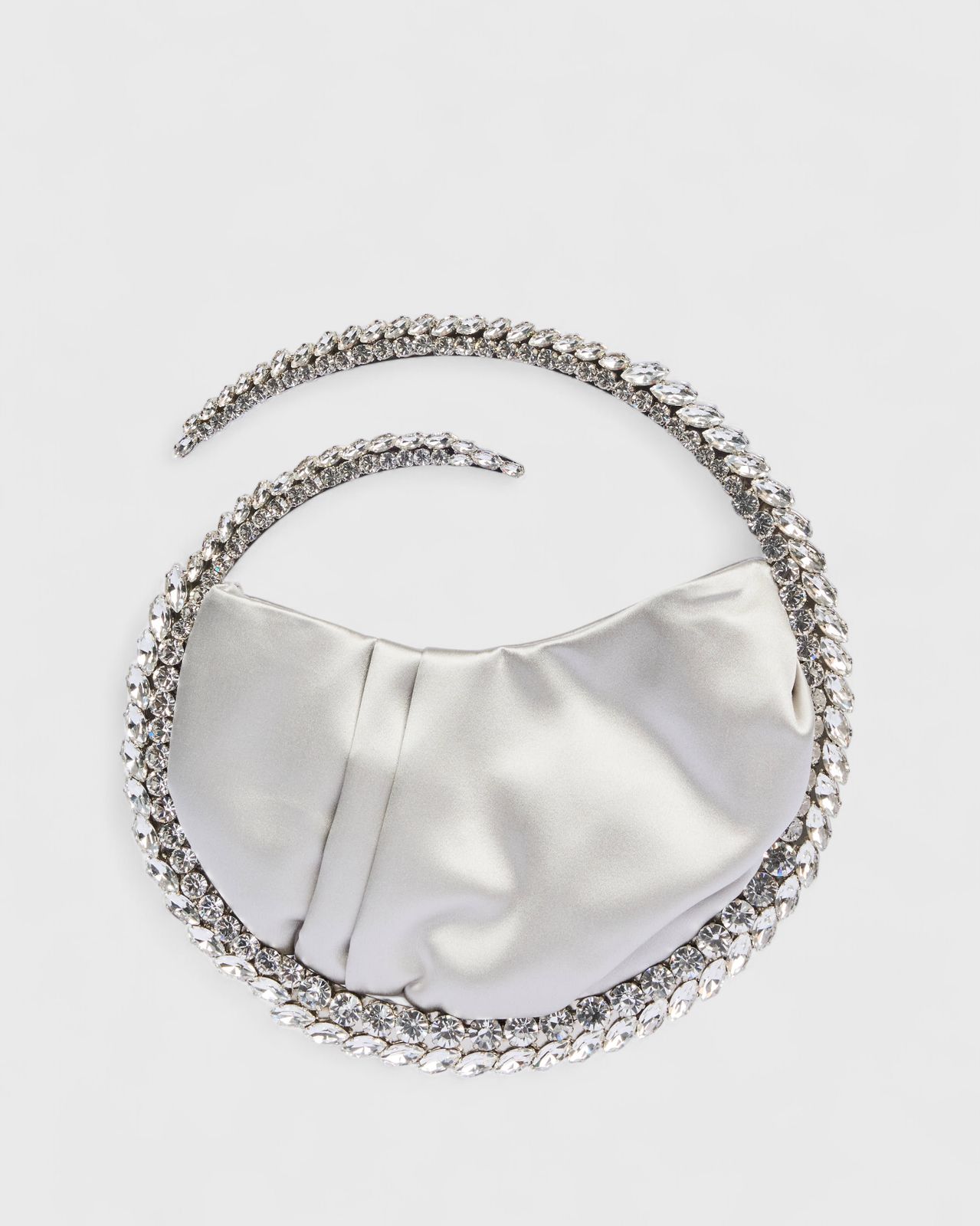 Silver Karma Eternity Clutch