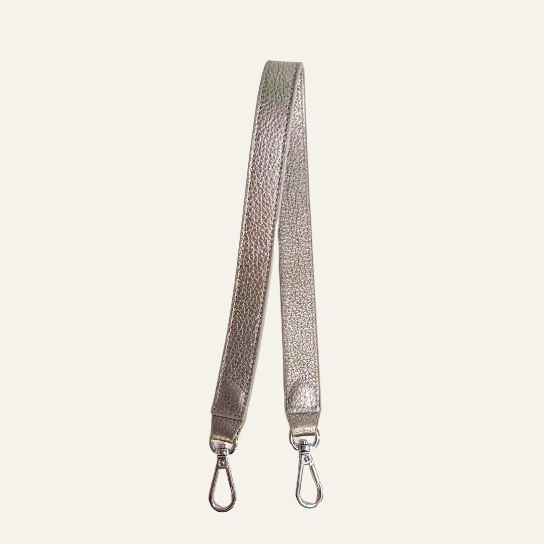 Grabette Handle | Titanium with Silver hardware