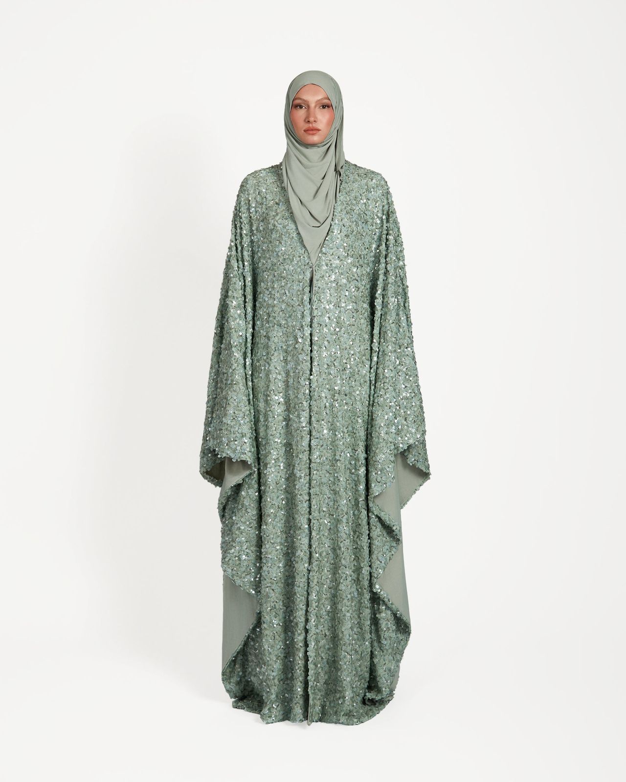 Kayal Abaya - Jade Green