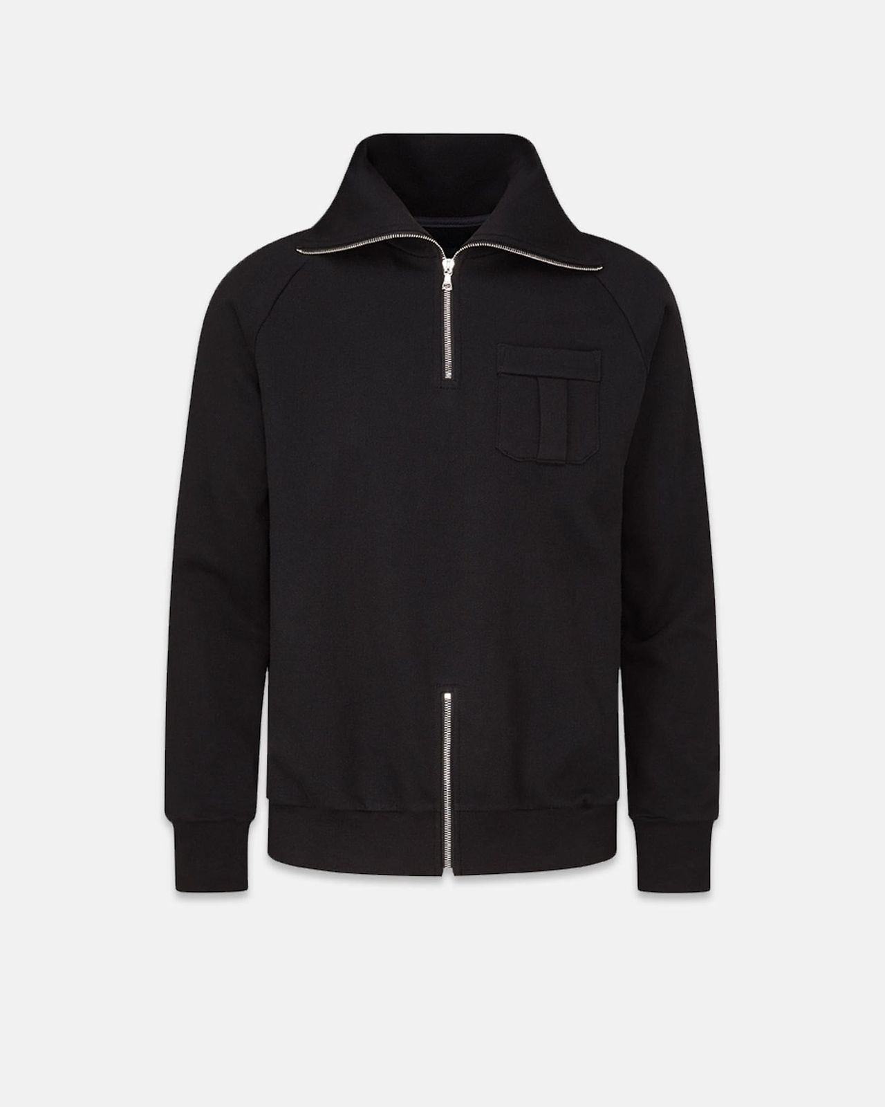 Men's Military Zip Sweatshirt