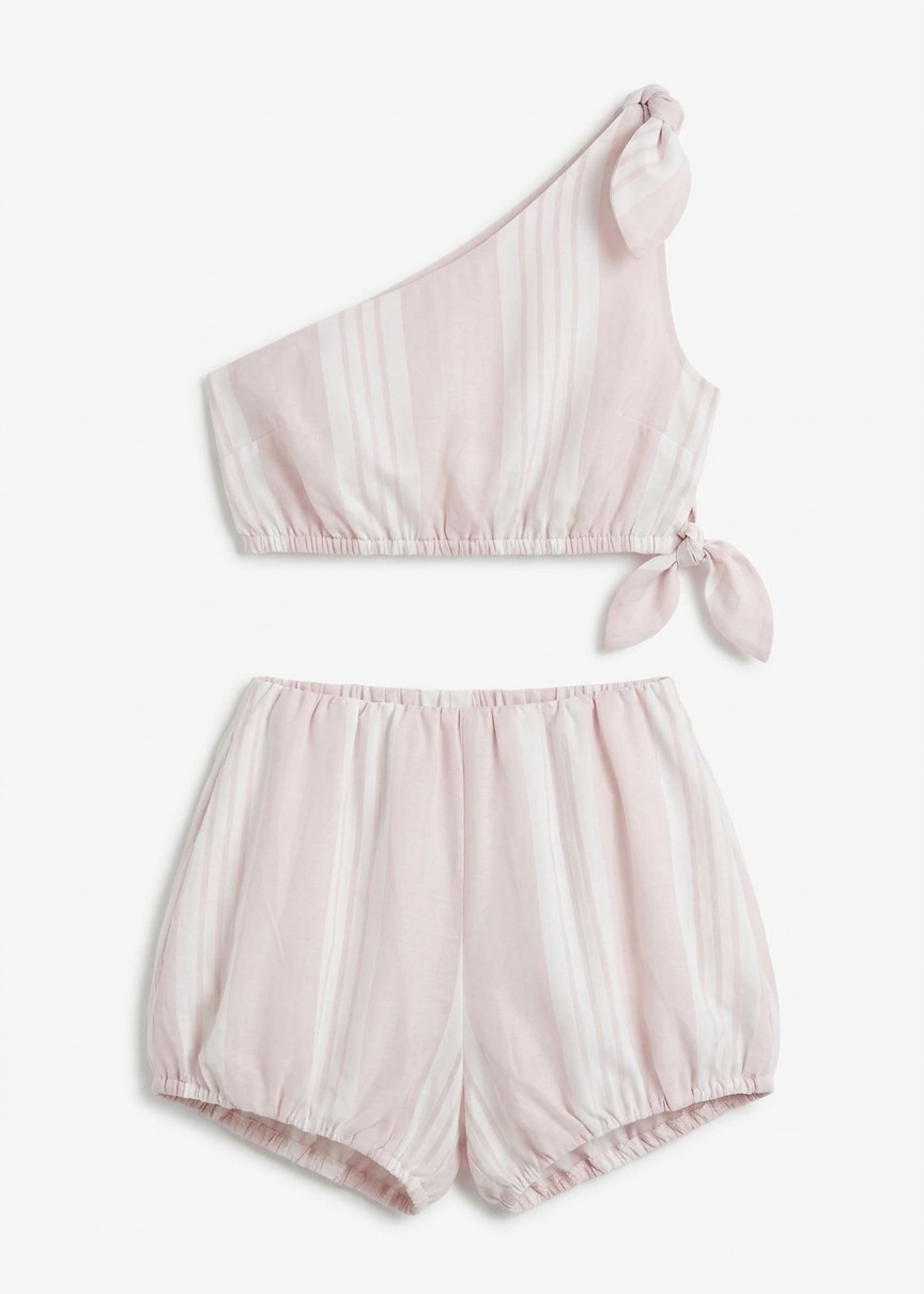 Posse Rosie Shorts - Pink Stripe