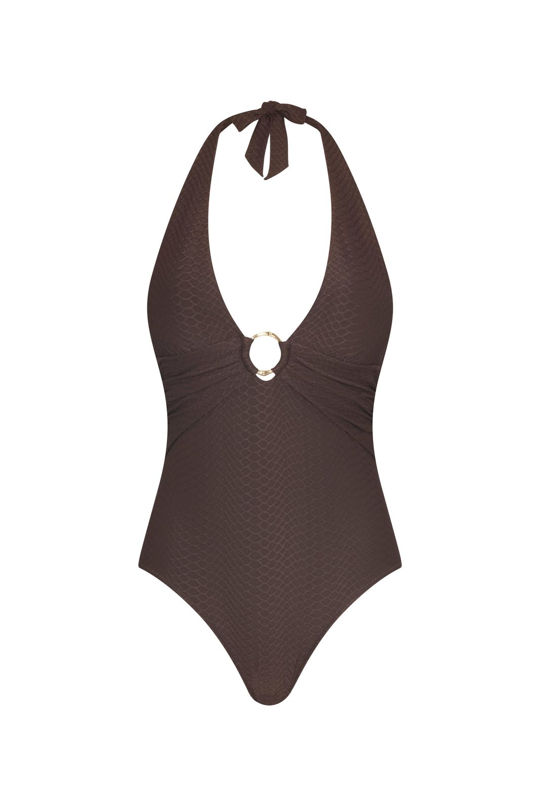 Legzira Ring Halterneck Swimsuit