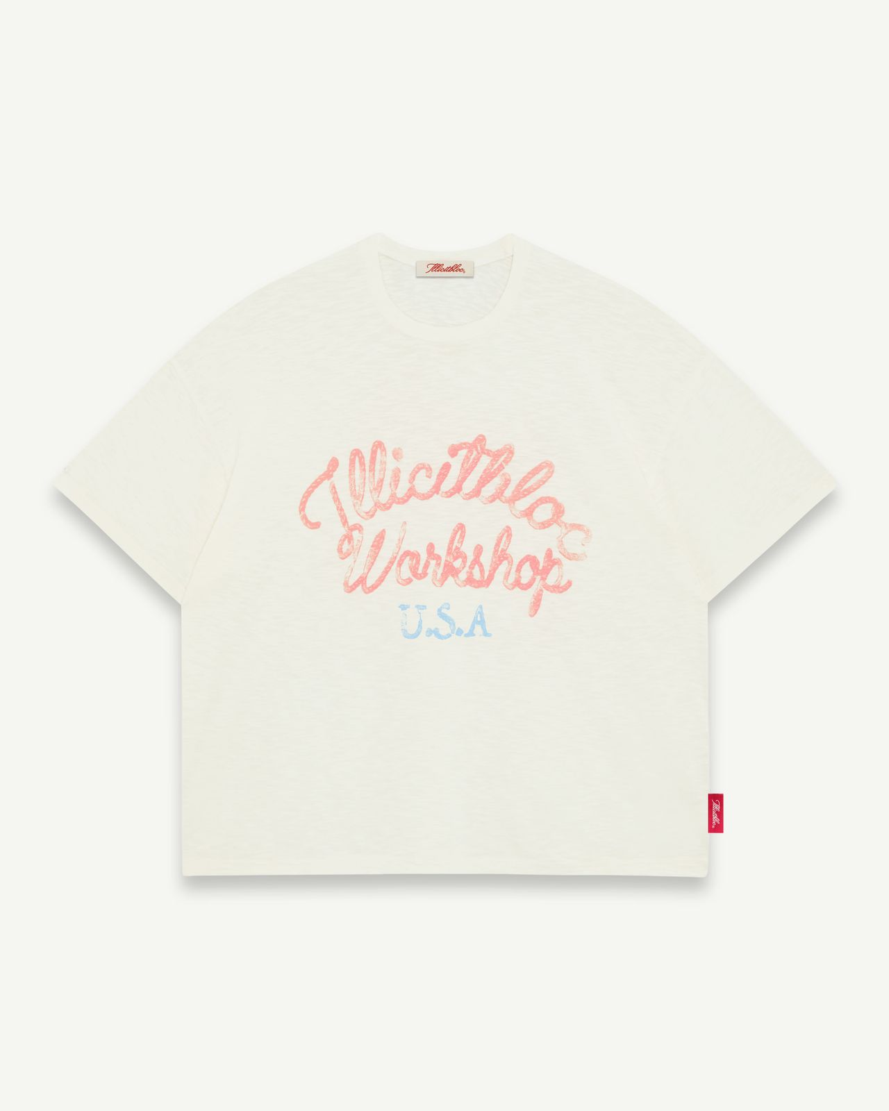 STALLIONS SLUB T-SHIRT - IVORY