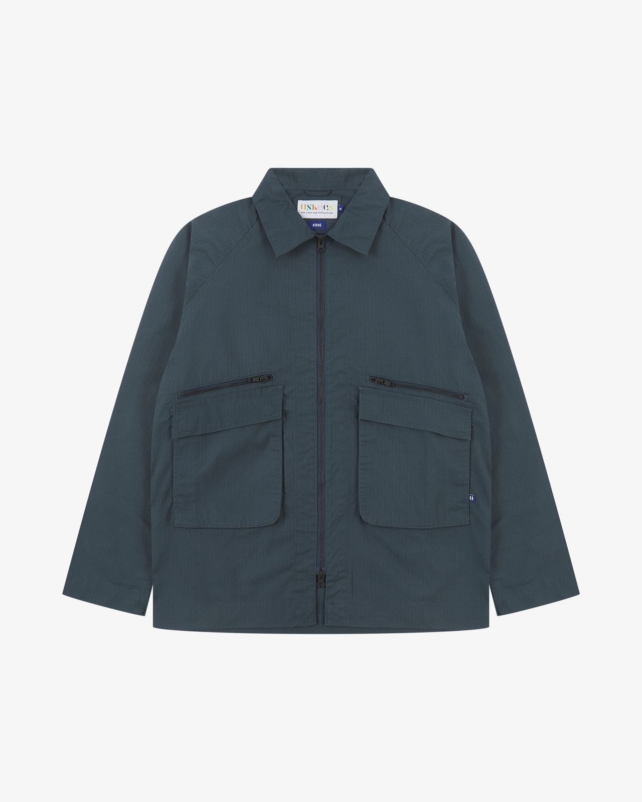 3045 Ripstop field jacket - Previous Dye Batch - Blueberry