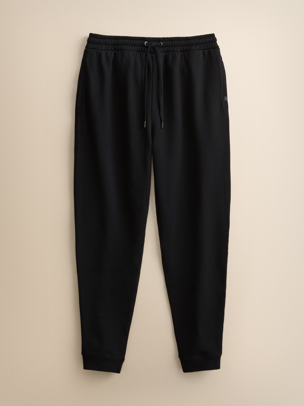 Harley Cotton Modal Cuffed Sweatpants Black