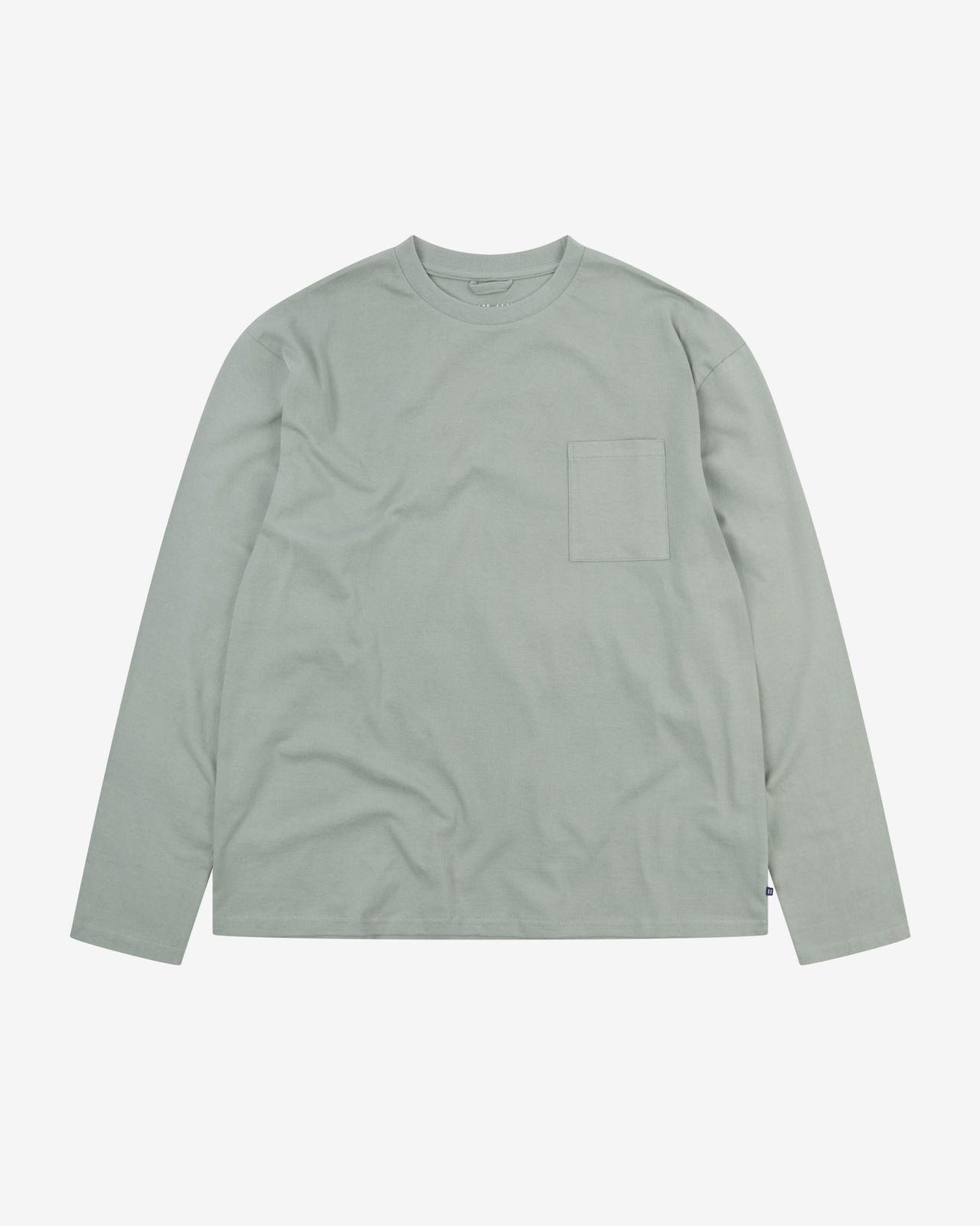 7010 Essential long sleeve t-shirt - steel