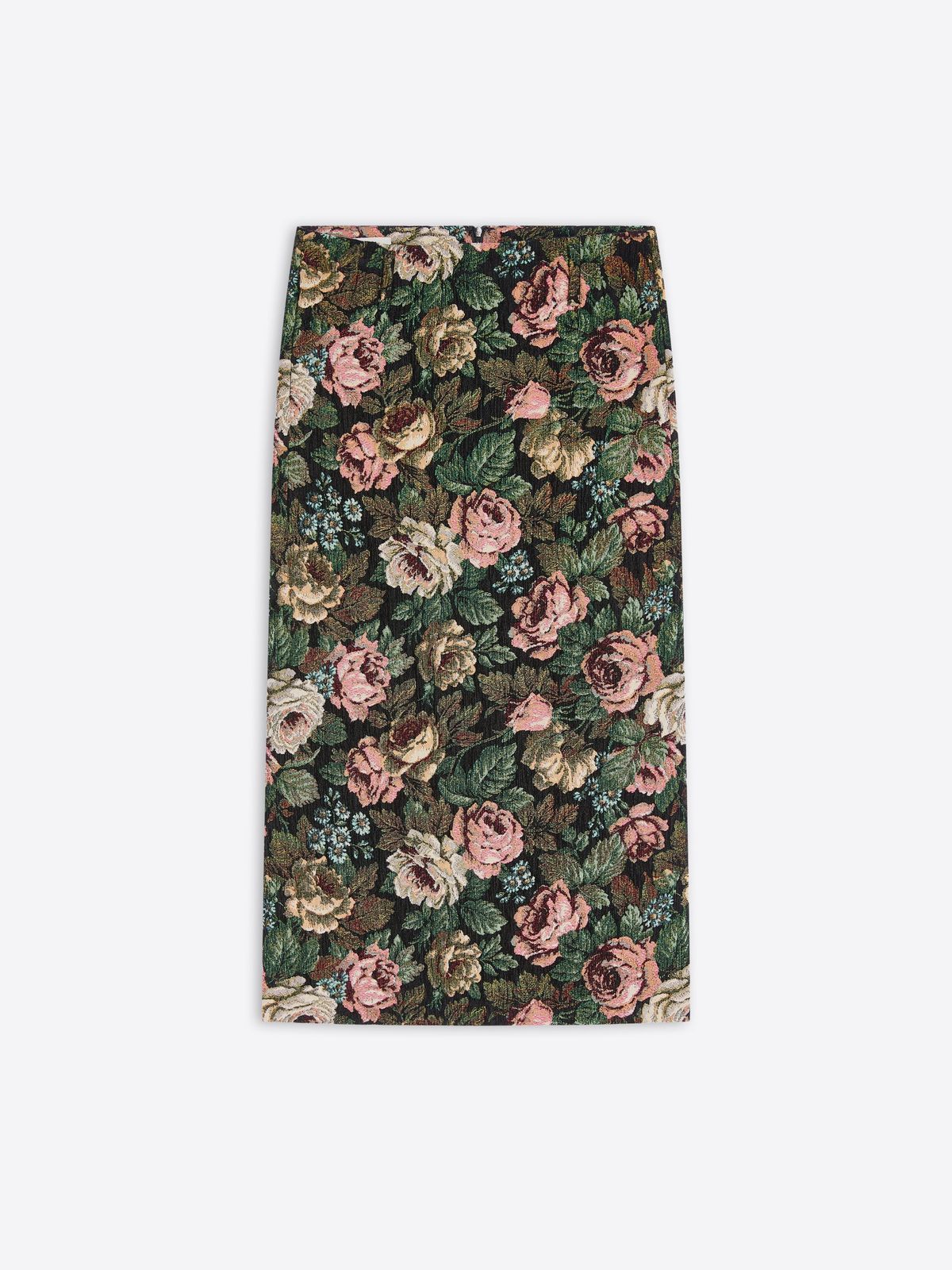 Long floral skirt
