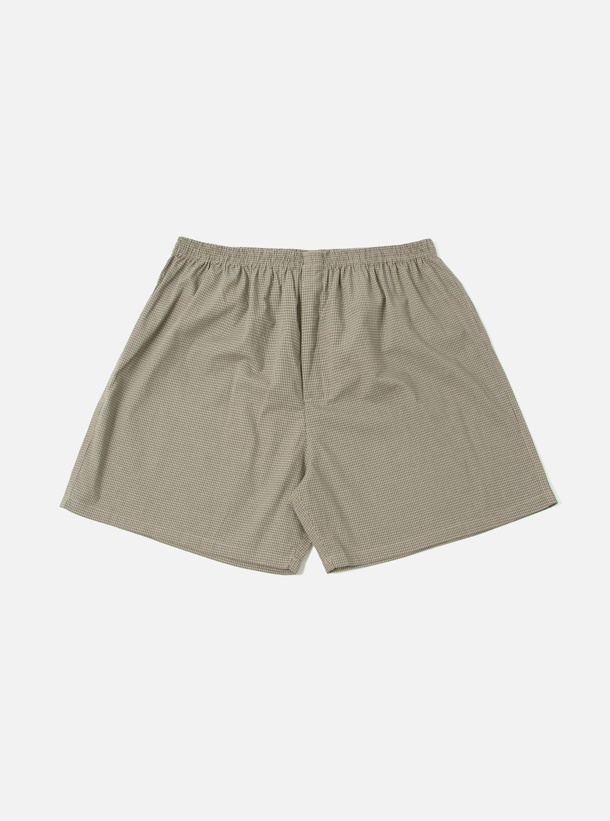 Green Tiny Check Boxer Short