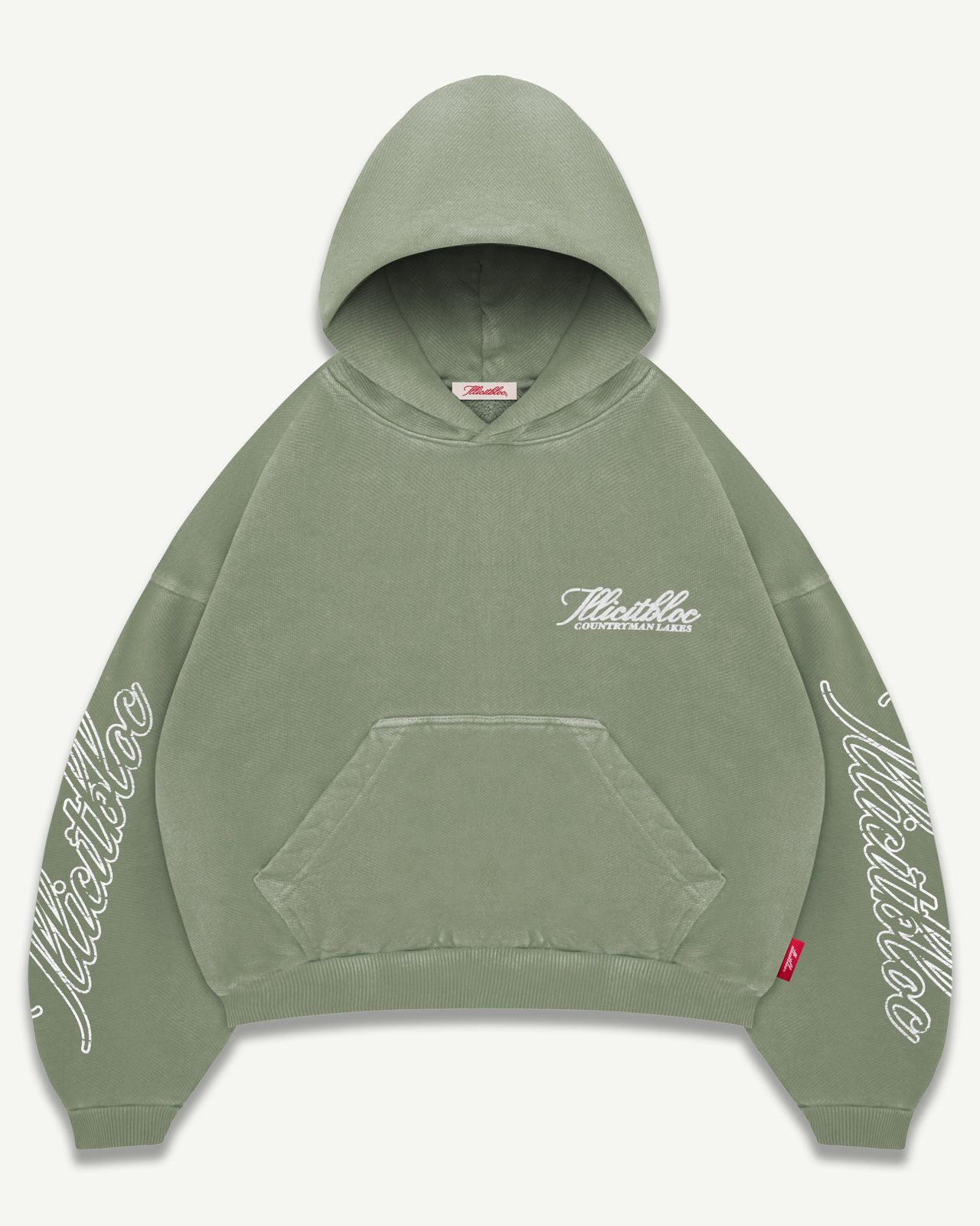 CATCH OF THE DAY IRONWEAVE™ HOODIE - MOSS GRAY