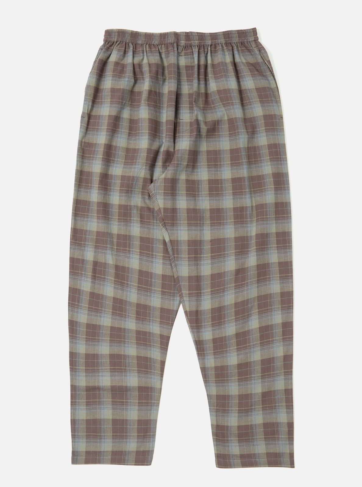 Green/Brown Check Pyjama Pant