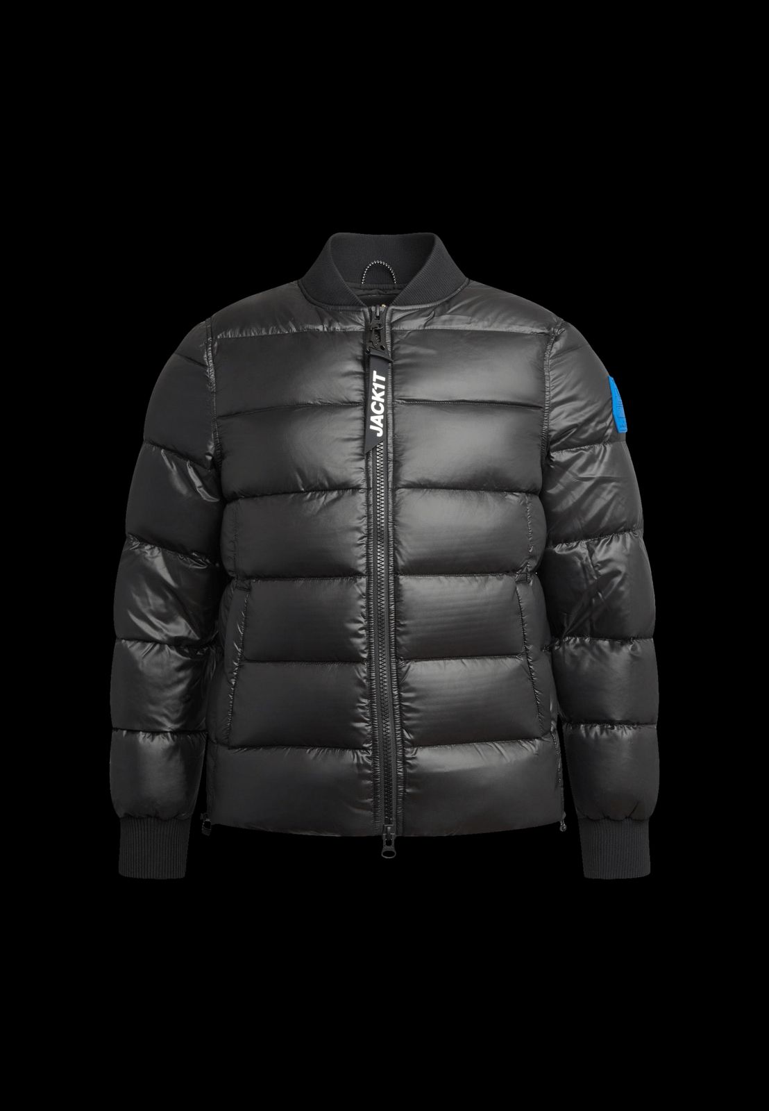 Vortex Black Bomber Jacket