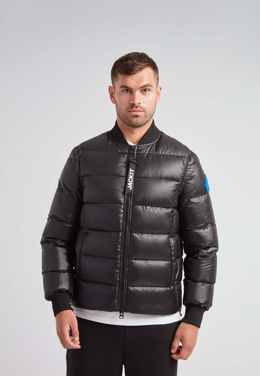 Vortex Black Bomber Jacket