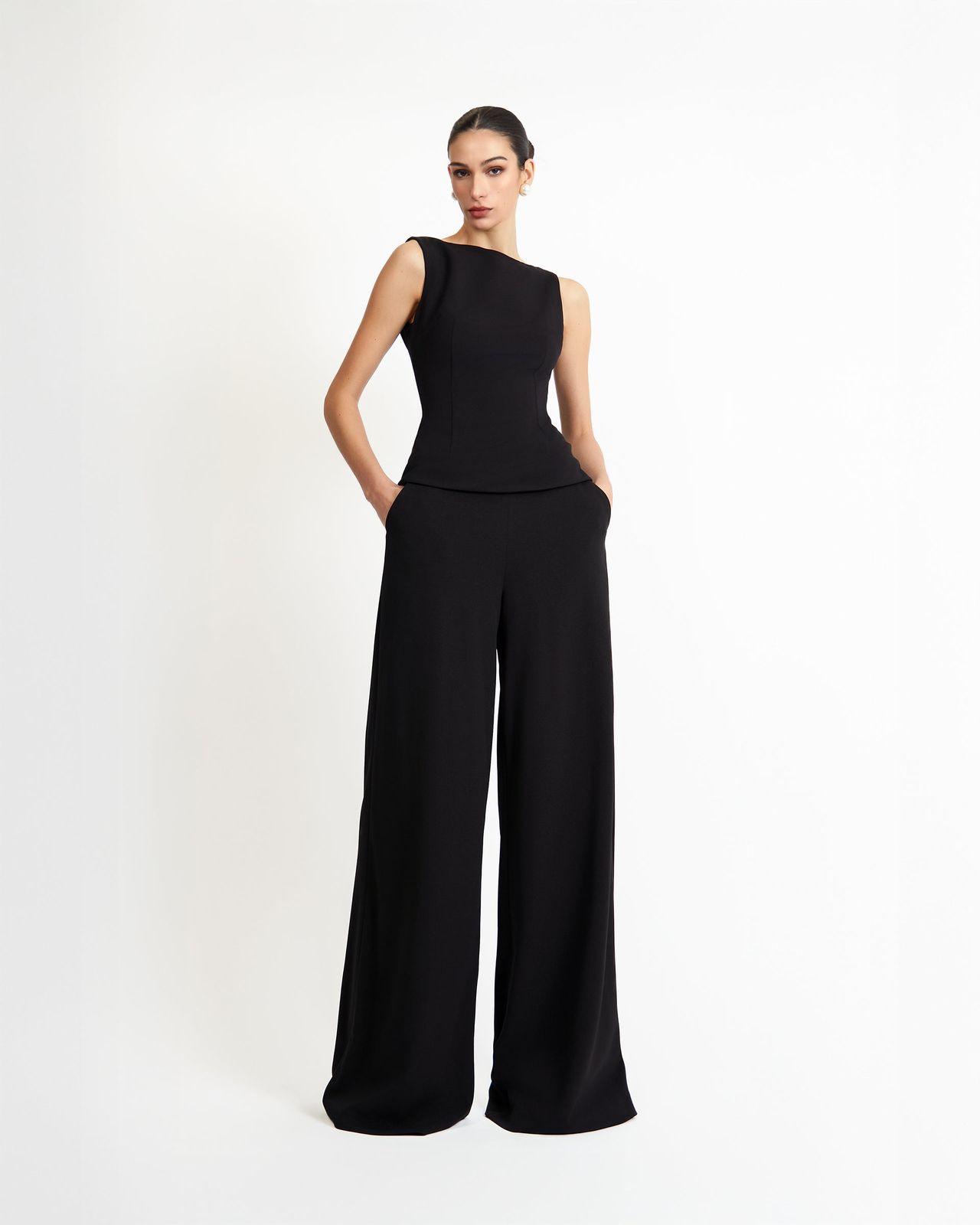 Kastrid Trousers - Black