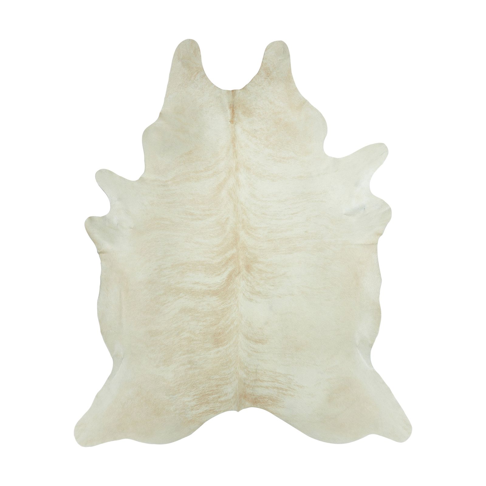 Cowhide Rug - Light Brown & White (260cm x 220cm)