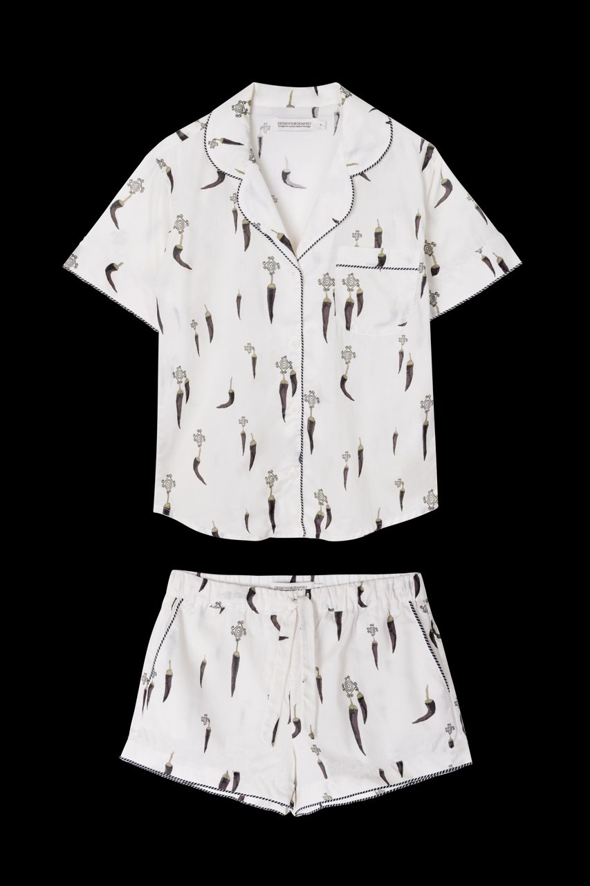 Short Pyjama Set Picante Cream