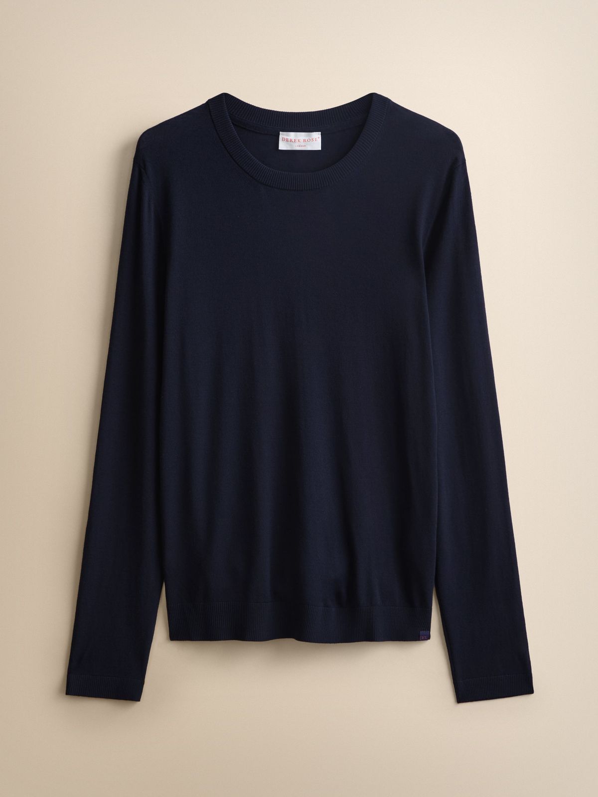 Orson Superfine Merino Wool Sweater Navy Blue