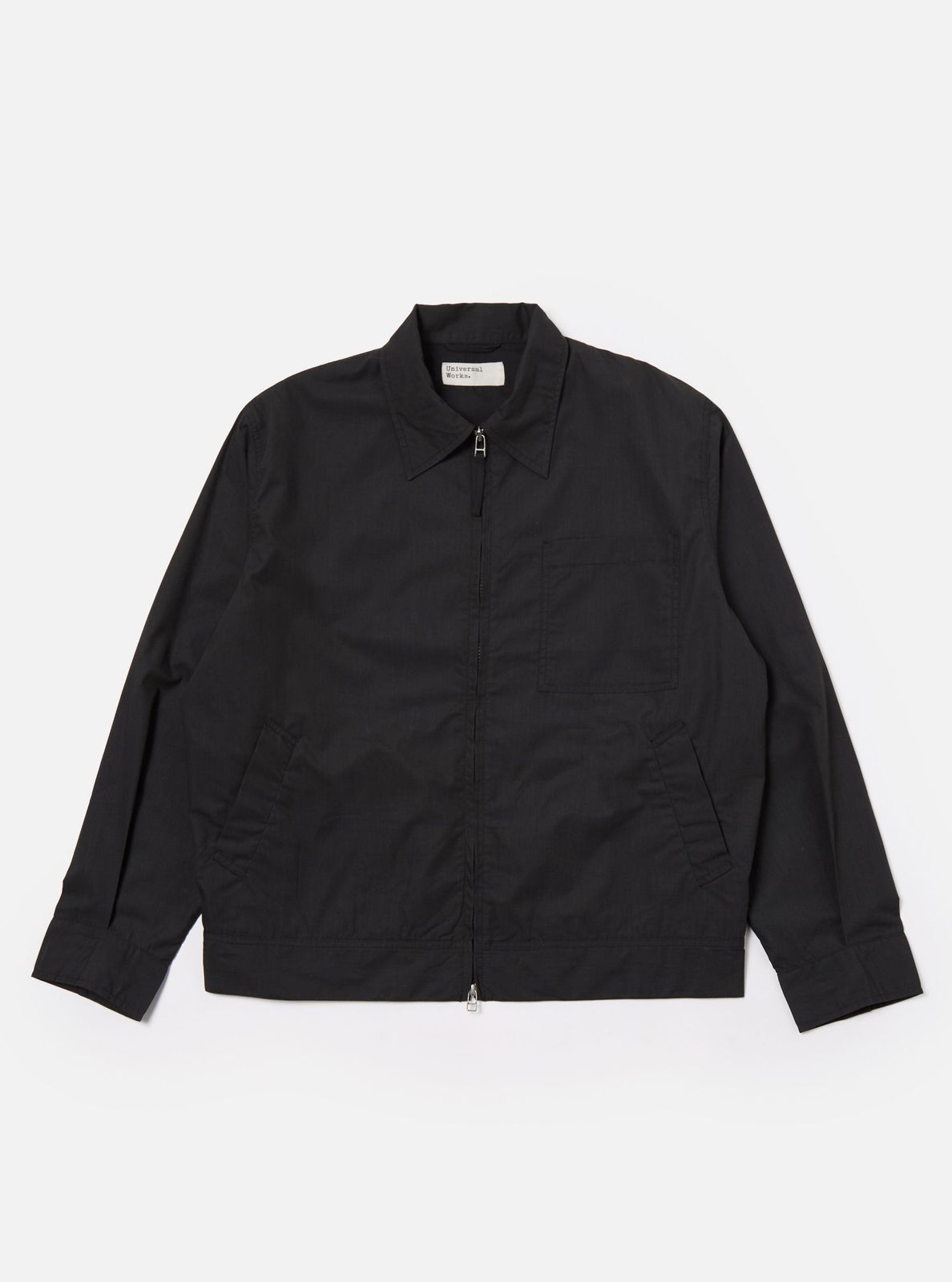 Black Recycled Polytech Rose Bowl Jacket