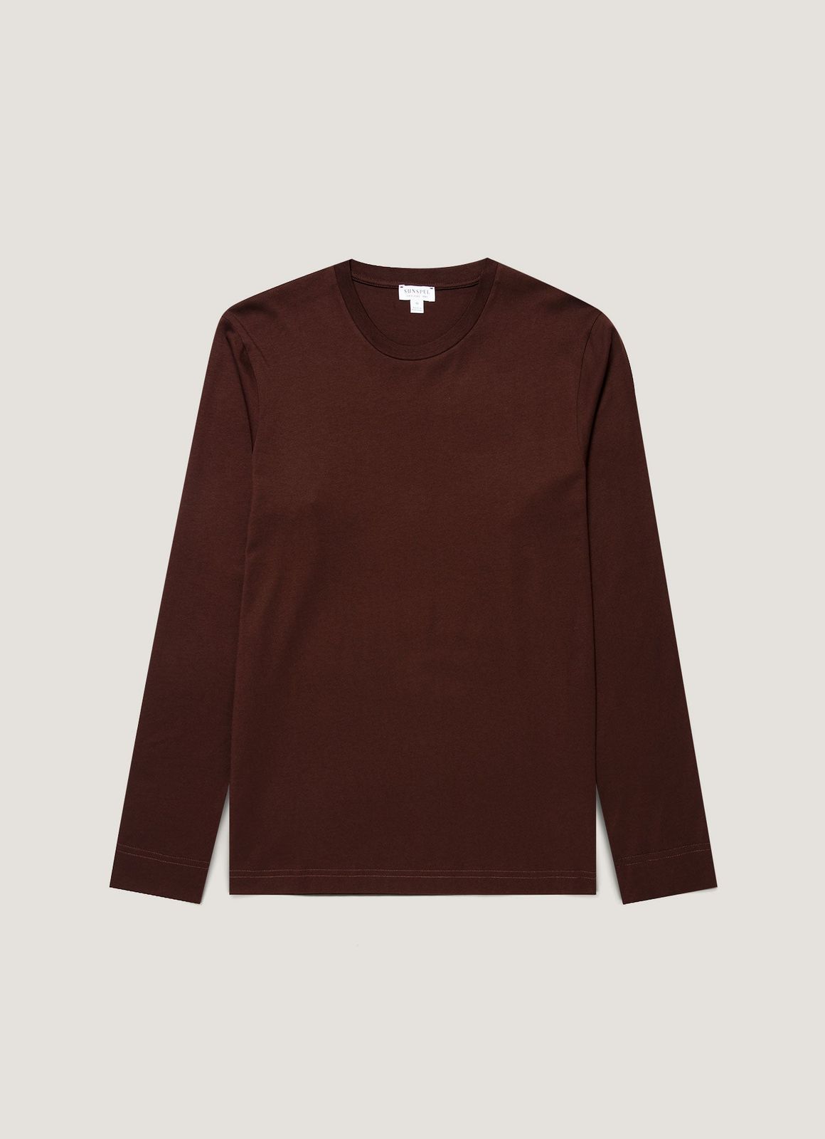 Men's Long Sleeve Riviera Midweight T-shirt in Bakelite
