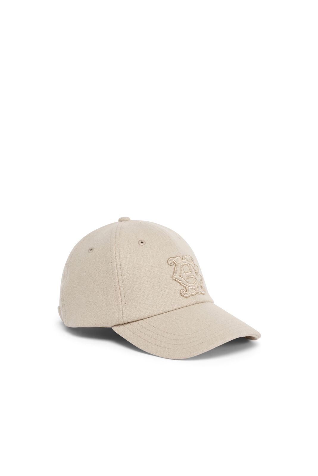 Wool Heraldic Cap (Cream)