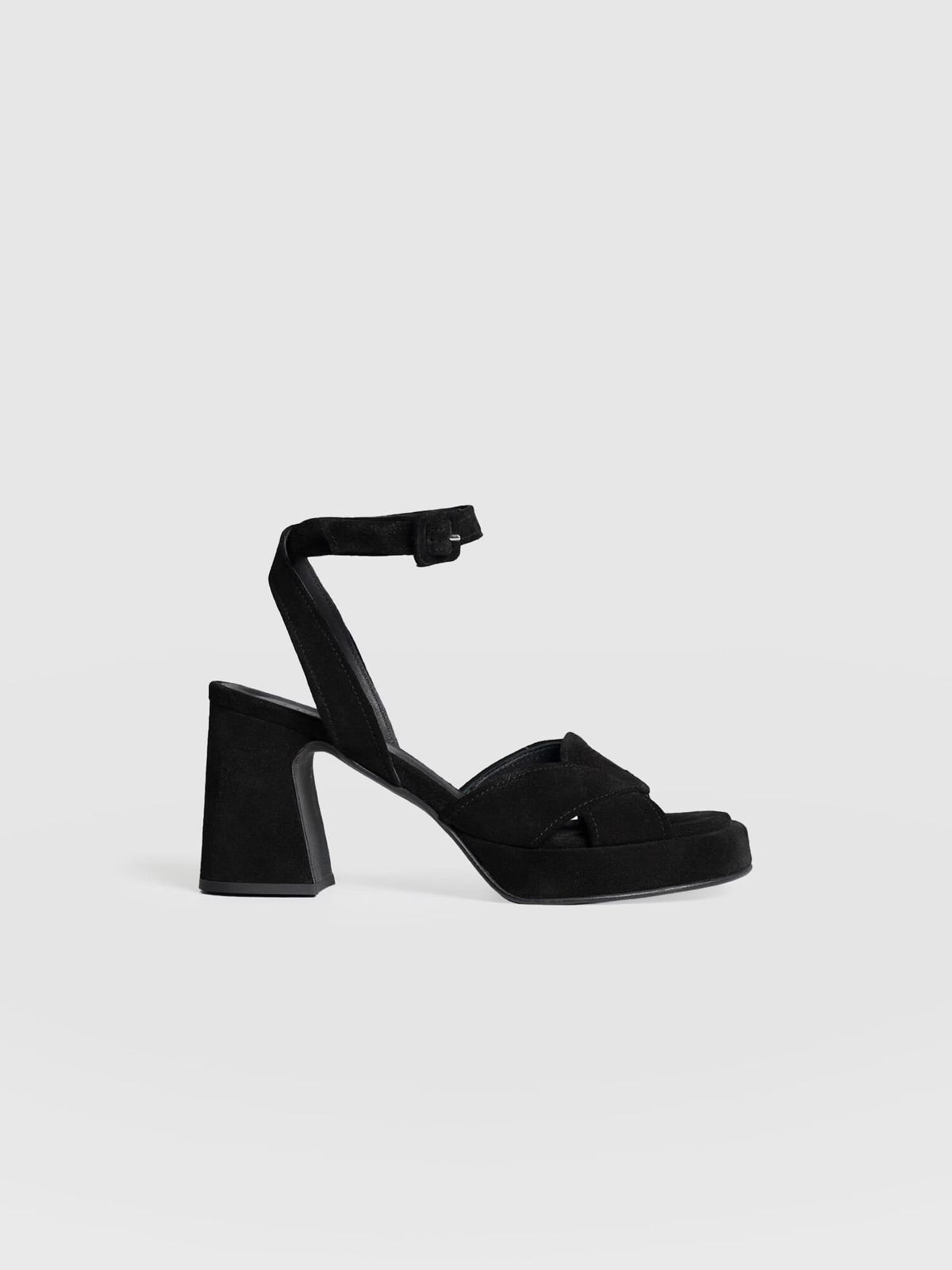 Roux Platform Heels - Black