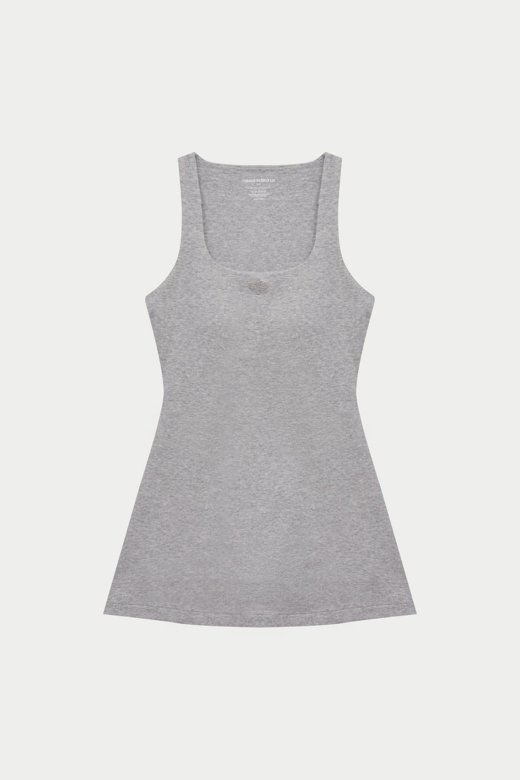 SOFT TOUCH SKORT DRESS - GREY MARL