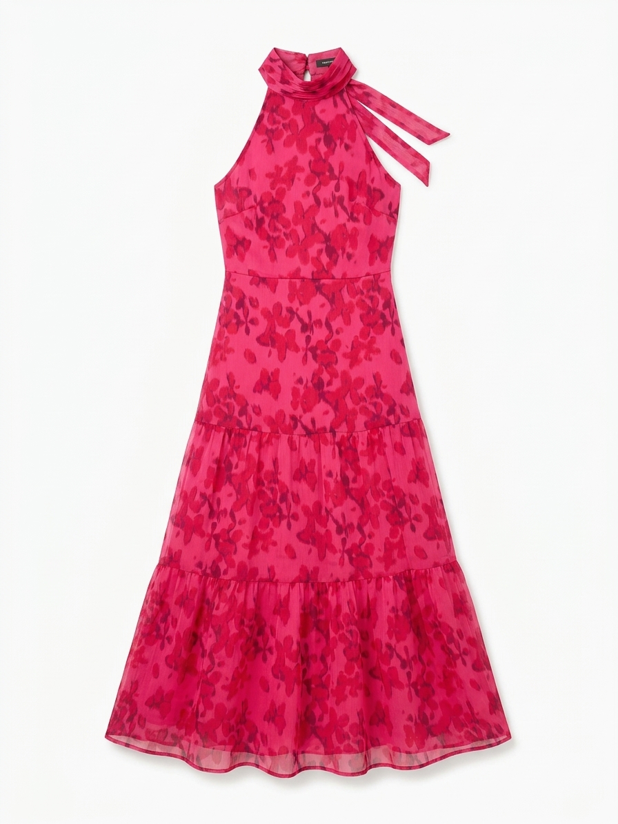 Romeo Dress In Hazy Petal Print