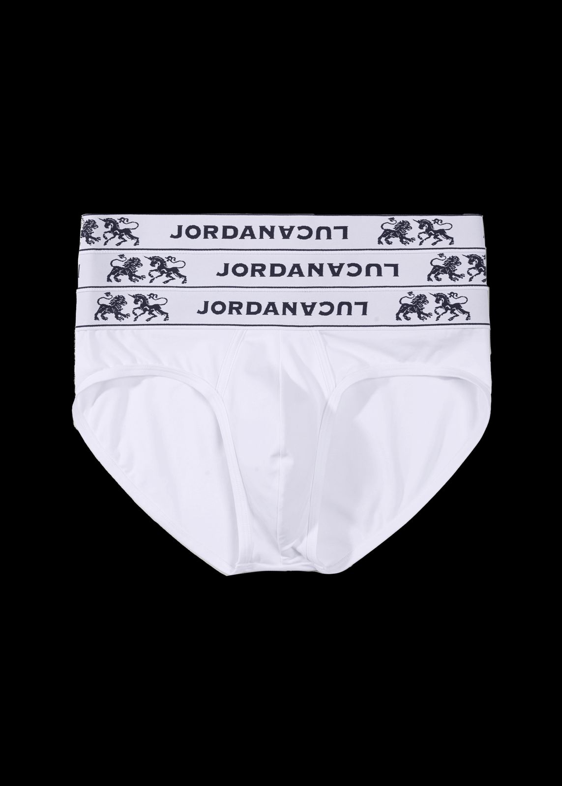 JLT-3 TRIPLE WAISTBAND BRIEF WHITE