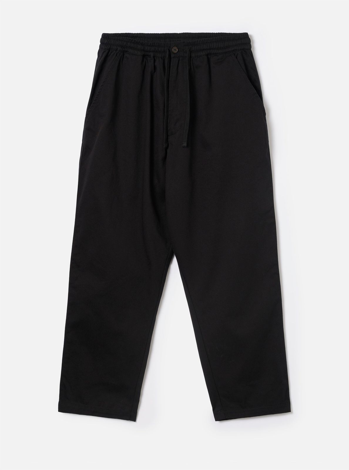 Black Twill Hi Water Trouser