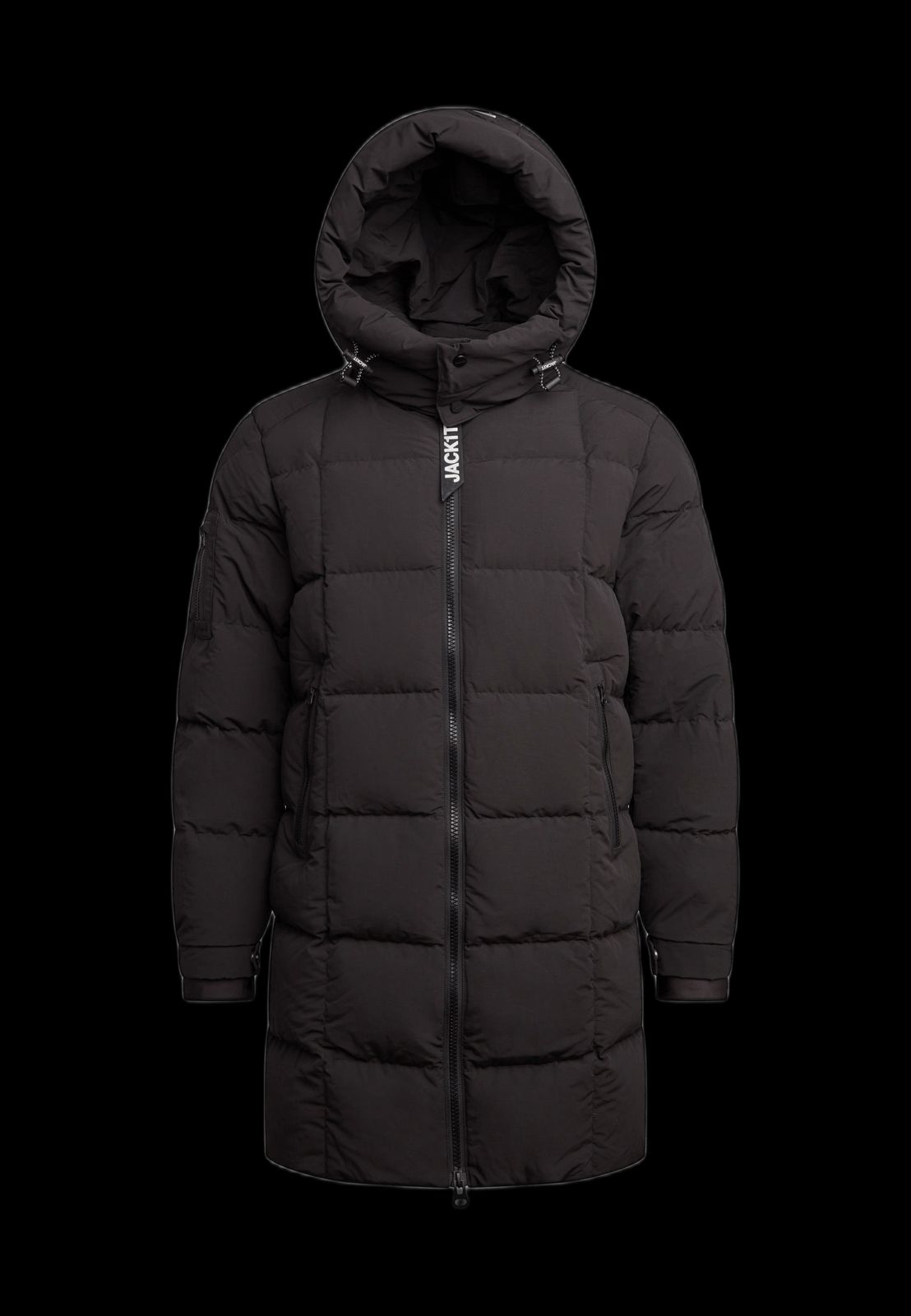 Ez Boxed Coat Matt Black