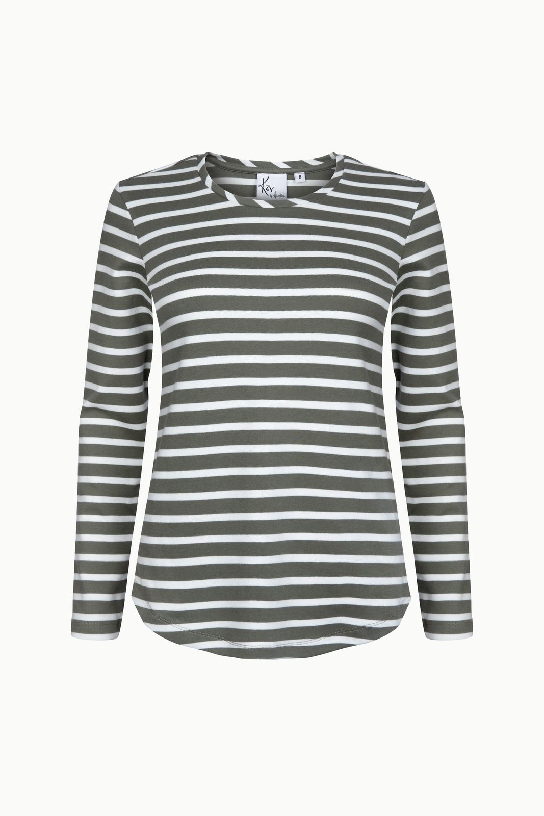 The Sunday Long Sleeve Top made from Deadstock Fabrics