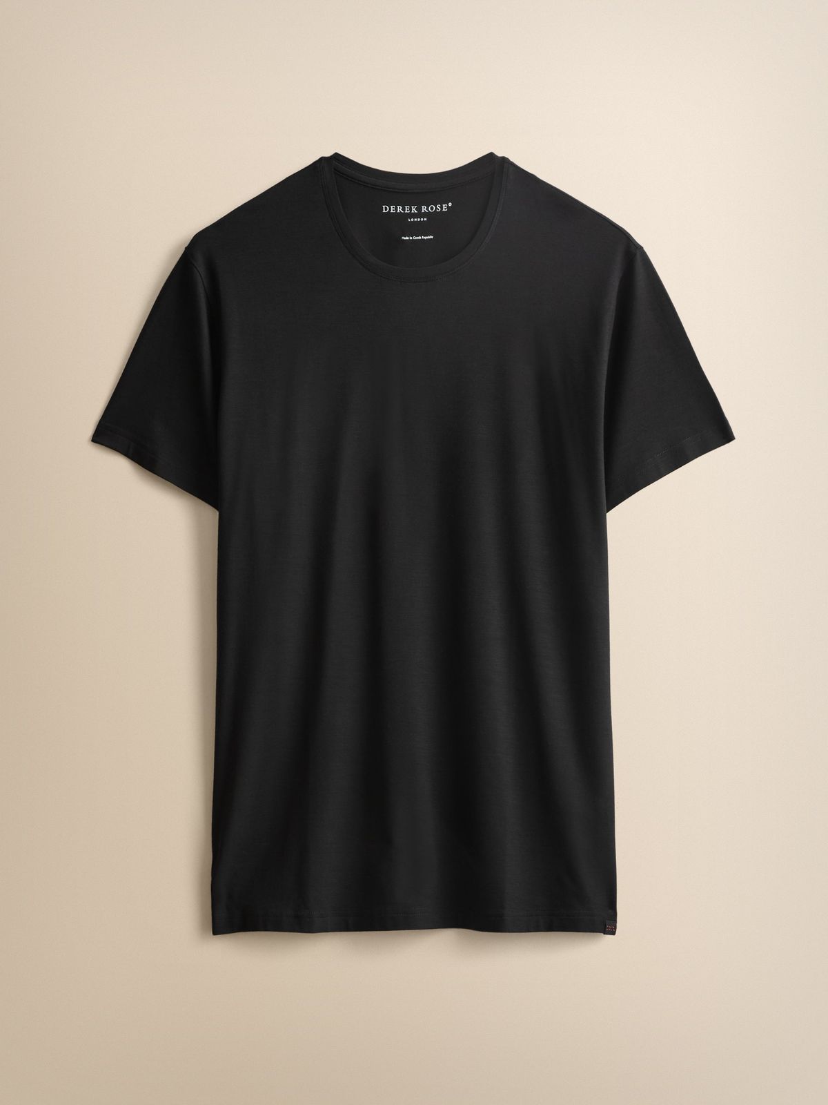 Basel Micro Modal T-shirt Black