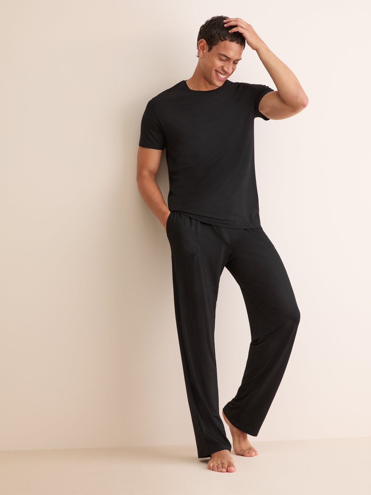 Basel Micro Modal T-Shirt Black