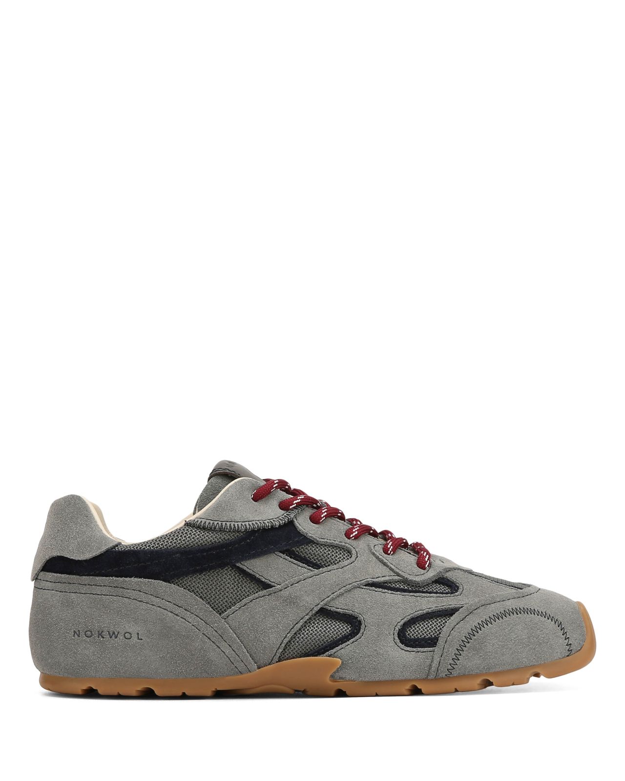 Alpha/Mesh-M Grey/Navy Suede
