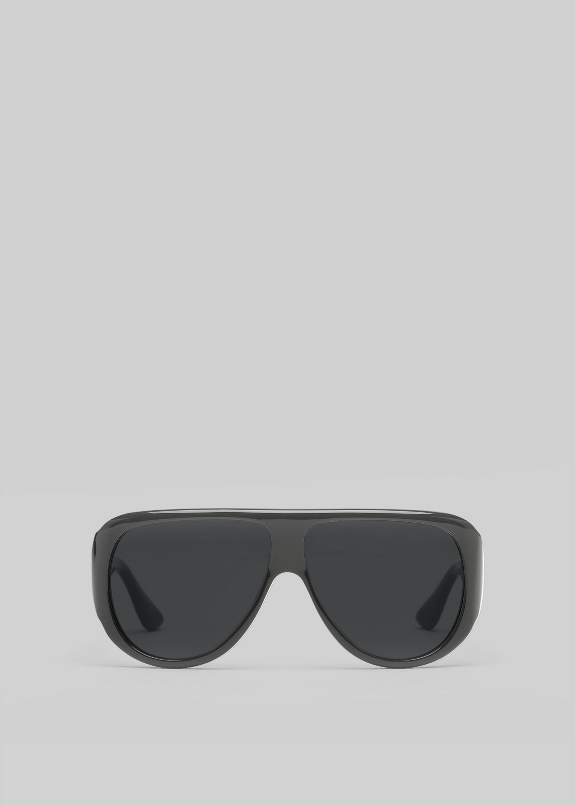 Port Tanger Gambia Sunglasses - Black Acetate/Black Lens