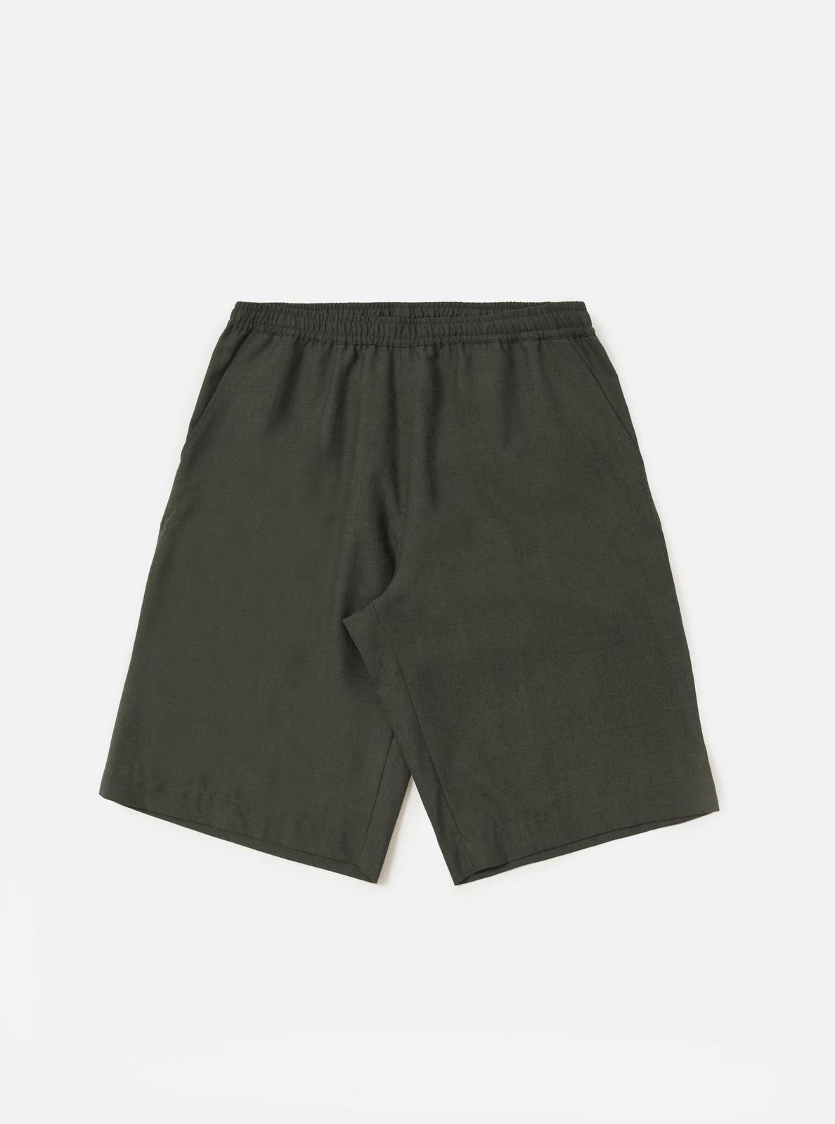Olive Marl Tropical Suiting Vacation Short