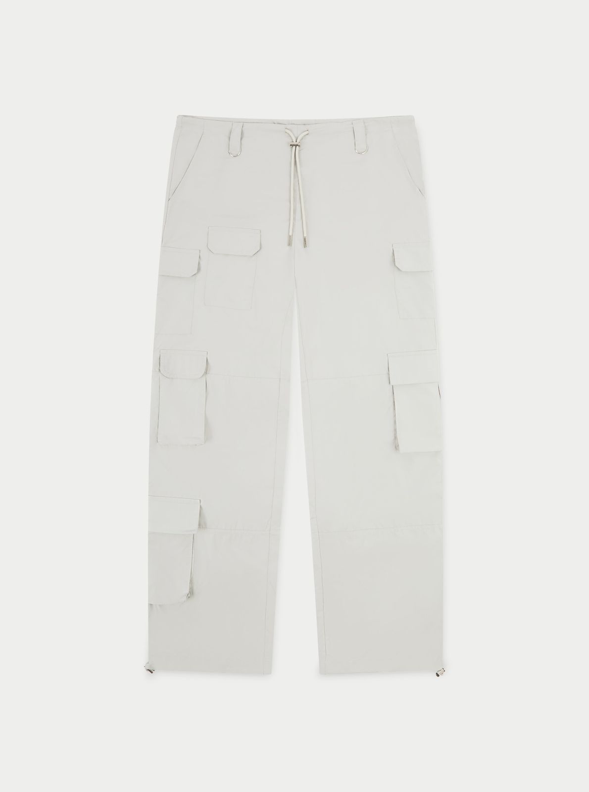 MULTI POCKET OVERSIZED CARGOS - GREY