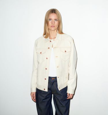ECRU SELVEDGE DENIM JACKET