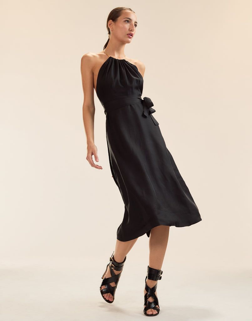 Talita Silk Wrap Dress