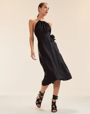 Talita Silk Wrap Dress