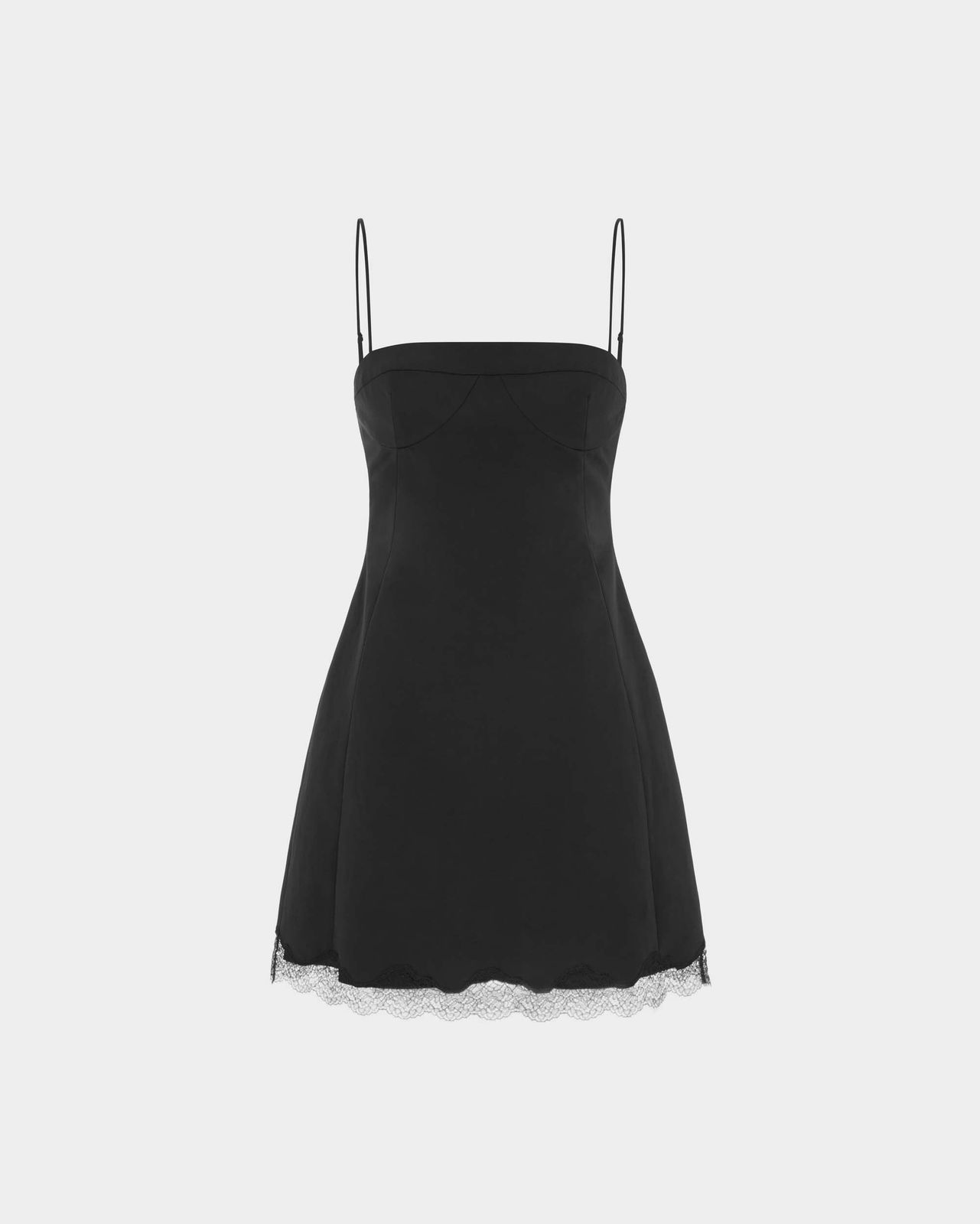 Connie Mini Dress in Technical Satin